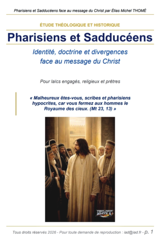 Pharisiens et Saduccéns